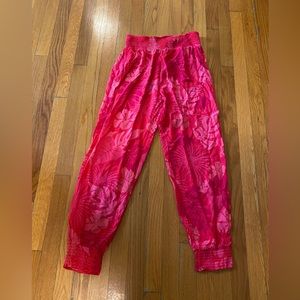 MIKOH RUCHED WAIST PANTS